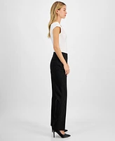 Bar Iii Women's Pinstriped Pants, Exclusively at Macy's