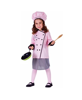 Dress Up America Master Chef Costume Set - Kids Girls