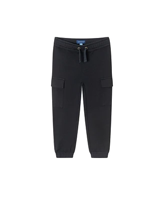 Andy & Evan Toddler/Child Black Pique Jogger