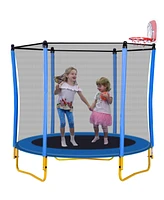 Slickblue Trampoline for Kids: Safe and Fun Outdoor Play for Children