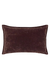 Designers Guild Rivoli Espresso Velvet Decorative Pillow