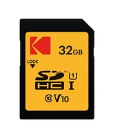 Kodak 32GB Class 10 Uhs-i U1SDHC Memory Card