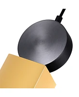 Cwi Lighting 8" Metal Saleen Led Mini Pendant