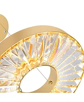 Cwi Lighting 4" Metal Bjoux Led Chandelier