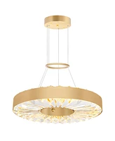 Cwi Lighting 4" Metal Bjoux Led Chandelier