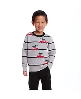 Toddler/Child Boys Grey Holiday Sweater