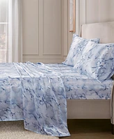 Madison Park Essentials Printed Satin Sheet Set