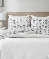 Madison Park Essentials Printed Cotton Percale 4-Pc. Sheet Set