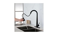 Slickblue Kitchen Faucet with Pull-Down Sprayer Versatile and Modern for Easy Cleaning