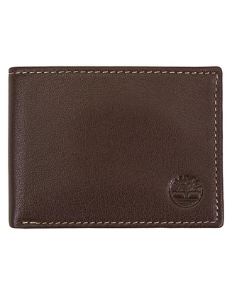 Timberland Men's Blix Men's Passcase Leather Wallet