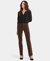 Nydj Women's Marilyn Straight Corduroy Pants