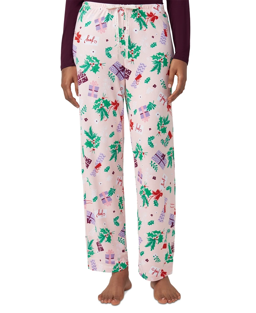 Hue Women's Comforts And Joy Mid-Rise Pajama Pants