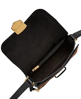 Fossil Lennox Leather Flap Crossbody Bag