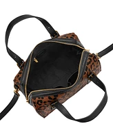 Fossil Carlie Leather Small Satchel Bag