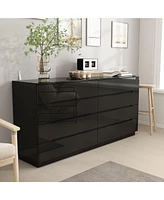 Homsee 8-Drawer Chest of Drawers Storage Organizer With Led Lights