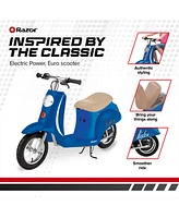 Razor Pocket Mod Miniature Euro 24V Electric Kids Ride On Retro Scooter