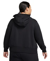 Nike Plus Dri-fit One Full-Zip French Terry Hoodie