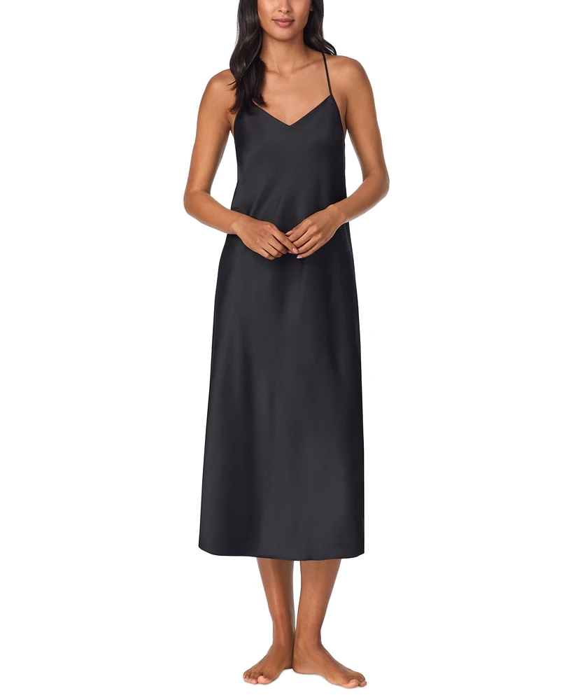 Lauren Ralph Women's Sleeveless V-Neck Long Nightgown