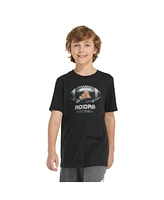 adidas Big Boys Short Sleeve Metal Football Tee