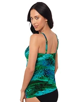 Magicsuit Women's Margarita Elsa Printed Underwire Tankini Top