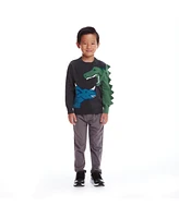 Andy & Evan Toddler Boys Toddler/Child Dino Sweater