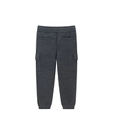 Andy & Evan Toddler Boys Toddler/Child Charcoal Pique Jogger