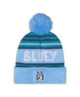 Bluey Toddler Boys Bingo Fleece Sweatshirt and Hat to