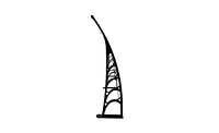 Slickblue Household Door & Window Awnings: Durable Black Holder for Weather Protection