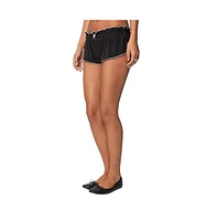 Edikted Women's Alice Gathered Waist Shorts
