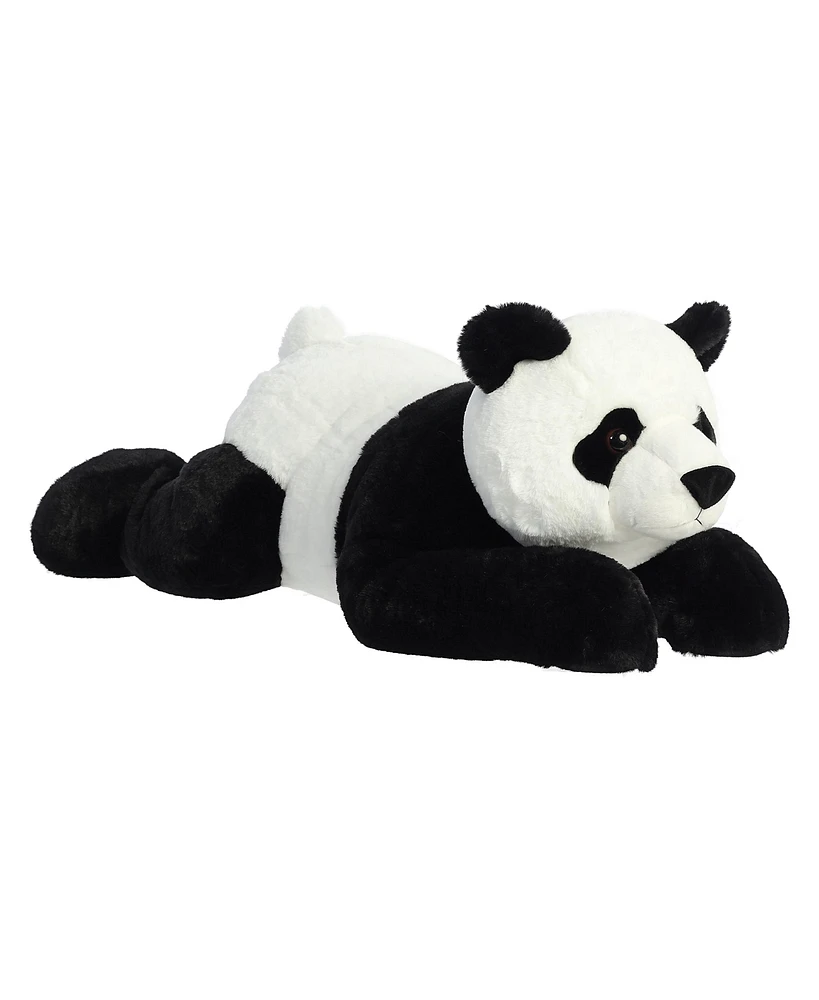 Aurora Large Panda Super Flopsie Adorable Plush Toy Black 28"