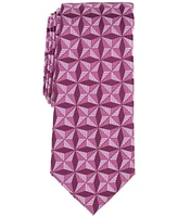 Alfani Men's Kinney Geo-Pattern Tie, Created for Macy's