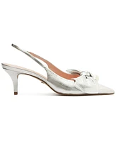 Arezzo Women's Mother of Pearl Low Stiletto Pumps