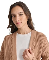 Dkny Jeans Women's Cable-Knit Cardigan