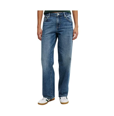 Cotton On Women's Low Rise Straight Jean