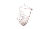 Slickblue Hanging Rope Air/Sky Chair Swing Comfortable and Stylish Swing for Indoor/Outdoor Use