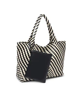 Moda Luxe Solana Woven Tote