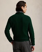 Polo Ralph Lauren Men's Wool-Cashmere Polo-Collar Sweater