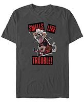 Fifth Sun Men's Smells Like Trouble Short Sleeve T-Shirt