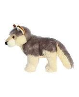 Aurora Medium Wily Flopsie Adorable Plush Toy Gray 12"