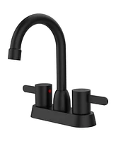 Slickblue 2-Handle Bathroom Sink Faucet Classic and Functional Design