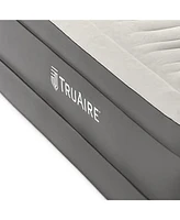 Intex TruAire Luxury Air Mattress with Fiber Tech and Built In Electric Pump