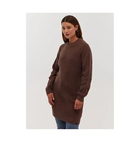 Bench Dna Women's Karlie Rib Knit Sweater Dress