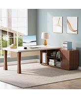 Tribesigns 71-Inch Executive Desk, L