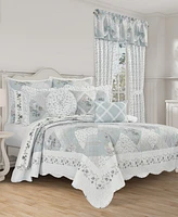 Royal Court Bungalow 3-Pc. Quilt Set, Full/Queen