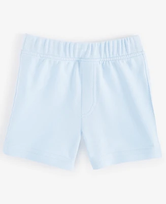 First Impressions Baby Boys Solid French Terry Shorts, Created for Macy's