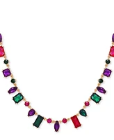 Guess Mixed Stone Statement Strand Necklace, 20" + 2" extender