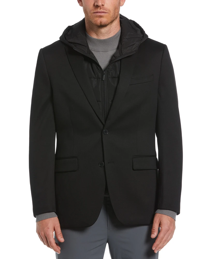 Perry Ellis Men's Slim Fit Hybrid 2-in-1 Jacket