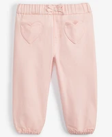 First Impressions Baby Pastel Denim Heart Pants, Created for Macy's