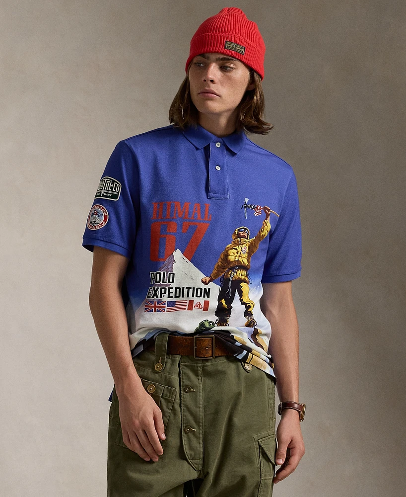 Polo Ralph Lauren Men's Classic-Fit Mesh Graphic Shirt