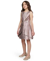 Bcbg Girls Big Metallic Sleeveless Dress